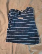 Pyjama 1 pièce bleu rayé Z 12 mois