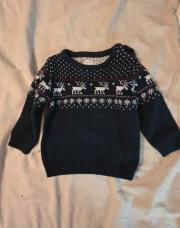 Pull de Noël Pat et Ripaton 12 mois