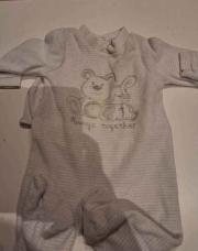Pyjama 3 mois gris 