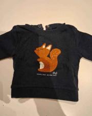 Sweat 3 mois renard