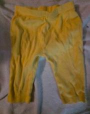 Legging jaune Mothercare 9 mois