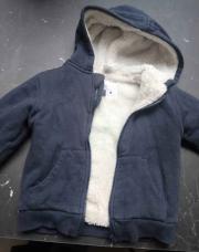 Gilet bleu fourré 23 mois 