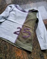 Suit kaki et beige 3 ans 