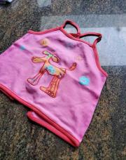 Singlet rose chien 104