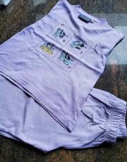 Pyjama mauve vache 3 ans 