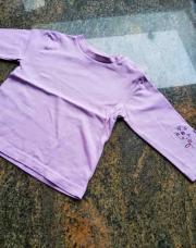 Suit mauve fleur manche Prémaman 1 an 