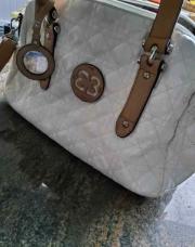 Sac Boo blanc et brun 