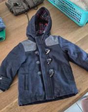 Manteau feutrine bleu 23mois 