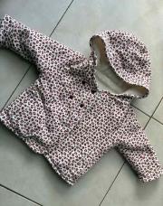 Manteau léopard chaud 6M