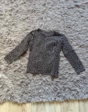 T shirt Leo gris longues manches H&M 110/116