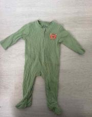 Combi pyjama verte taille 62