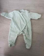 Combi pyjama bleu taille 0mois 