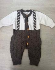 Combi en laine taille 1/3mois 