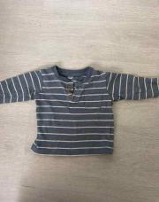 Sweat bleu à ligne taille 62 