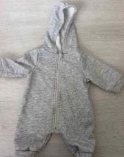 Combi polaire grise taille 0/1mois 