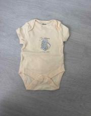 Body dumbo jaune taille 0/3mois 