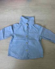 Chemise bleu taille 68 