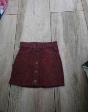 Jupe brune 3/4 ans