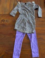 Ensemble 18 mois legging et  robe 