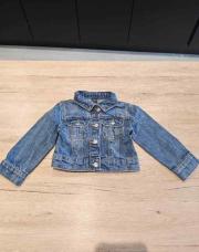 Veste en jeans bleu 12 mois neuve