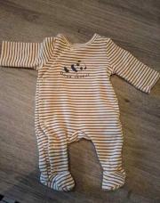 pyjama 50 cm ligné ornage doux rêves