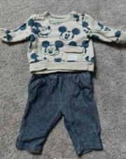 2 pièces mickey 3 mois pantalon et pull