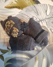 Lot de chaussettes grises
