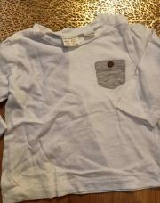 T-shirt blanc zara