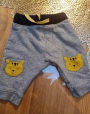 Jogging gris et jaune 