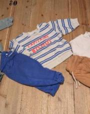 Lot de 3 ensemble jogging (bleu/vert/marron) - 68 cm