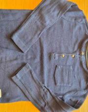 N. T-shirt ML marine T.7ans 122cm