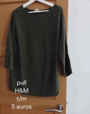 Pull H&M kaki t/m