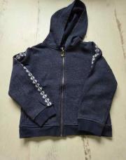 Pull capuche 3 Pommes marine 5 ans