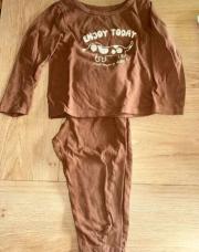 Pyjama brun chien 18 mois