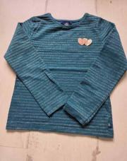T-shirt Okaidi vert pailleté 5 ans