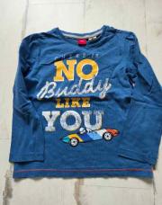 T-shirt S Oliver bleu No Buddy 6 ans
