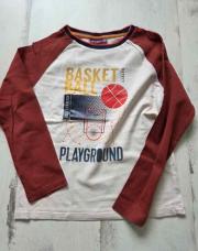 T-shirt S Major basket 8 ans