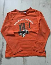 T-shirt Okaidi orange quad 8 ans