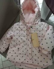 Veste rose étoile 9mois neuf