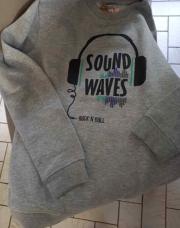 Pull gris Pure basic 12ans 