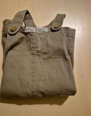 Salopette robe kaki 4 ans