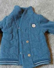 Veste pull bleu 9 mois