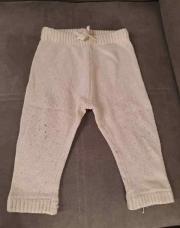 Pantalon Kiabi beige en laine . 86 m