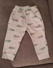 Pantalon Jogging kiabi vert crocodile 86 cm