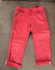 Pantalon rouge Tape à l'œil 86 cm