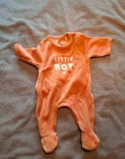 Pyjama naissance orange