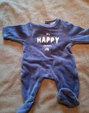 Pyjama naissance bleu