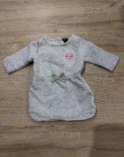 Robe grise Kiabi 3mois