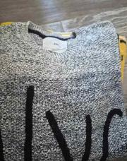Pull zara gris 6- 8 ans  116 cm. 