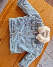 Veste heans fourrée 74 cm 